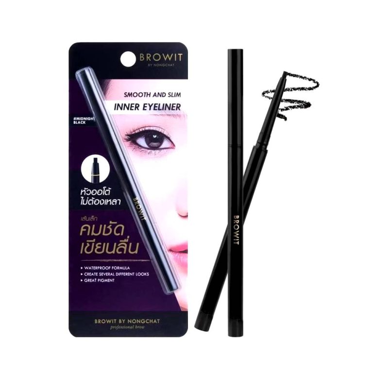 BROWIT SMOOTH AND SLIM INNER EYELINER - #Midnight Black