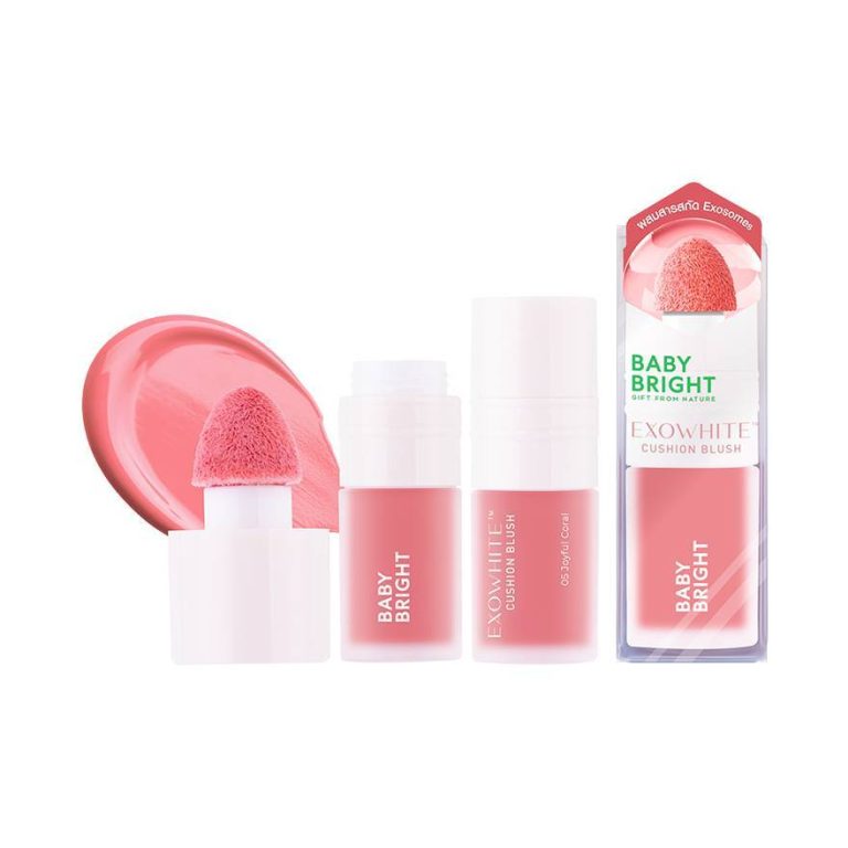 Baby bright exowhite cushion blush - NO.5Joyfuf Coral