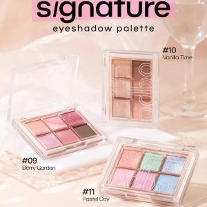 OD276 odbo signature eyeshadow palette โอดีบีโอ ซิกเนเจอร์ อายแชโดว์ พาเลท 4.8กรัม