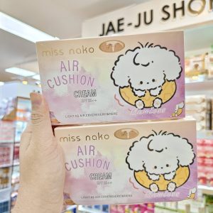 Miss nako air cushion cream มิส นาโกะ แอร์ คูชชั่น ครีม กล่องม่วง 13ml./set