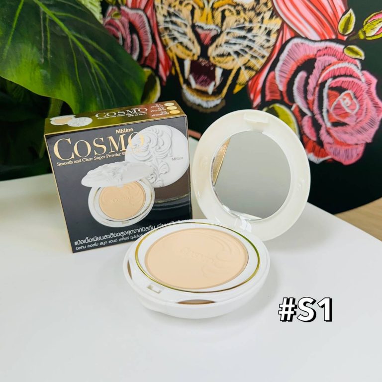 Mistin cosmo smooth and clear super powder - NO.1ผิวขาว