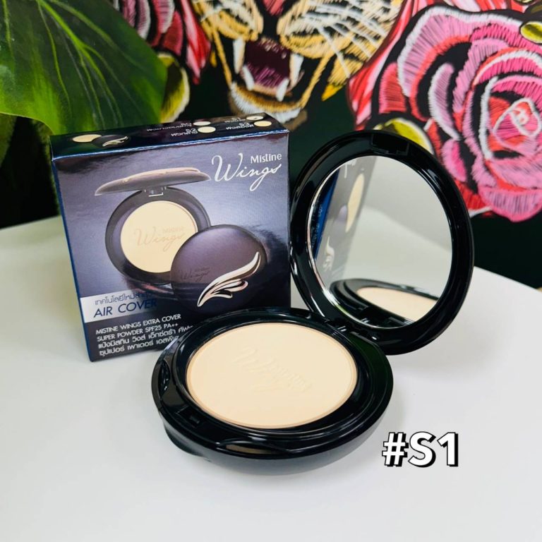 Mistin wings extra cover super powder - NO.1ผิวขาว