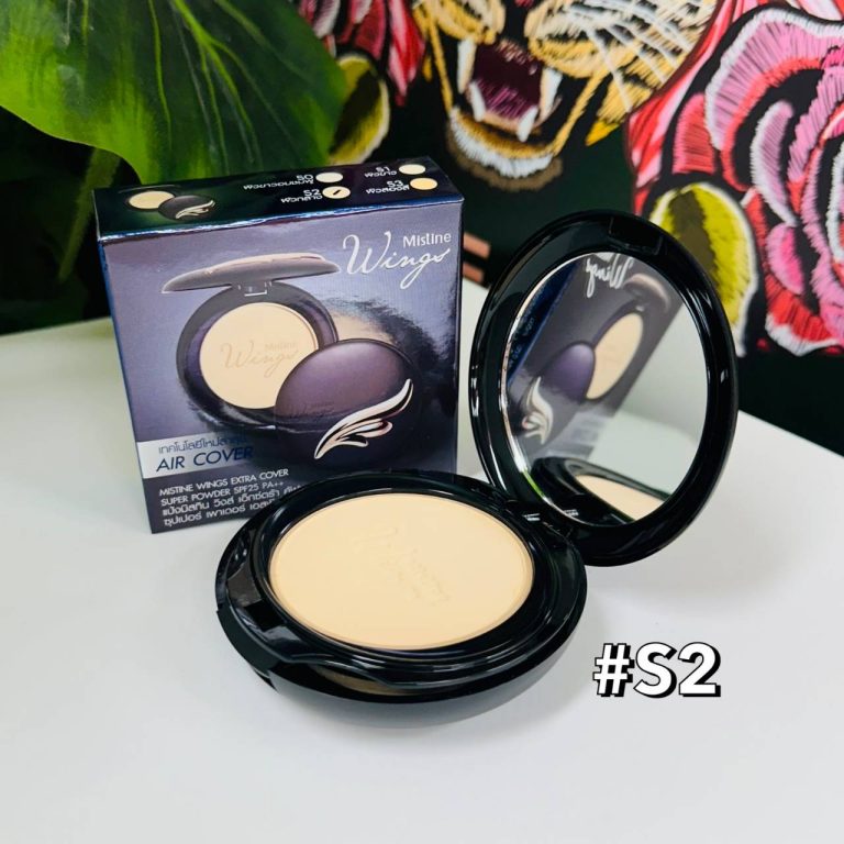 Mistin wings extra cover super powder - NO.2ผิวกลาง