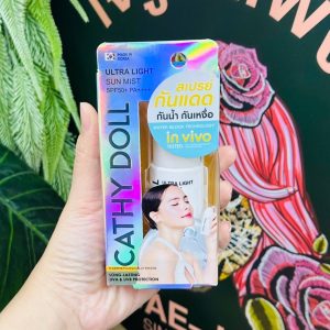 Cathy doll ultra light sun mist spf50+pa++++ เคที่ดอลล์ อัลตร้า ไลท์ ซัน มิสท์ เอสพีเอฟ50+ พีเอ++++
