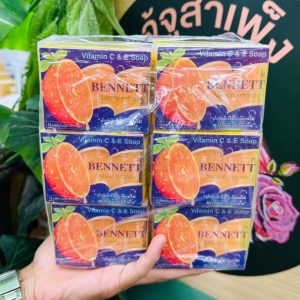 Bennett vitamin c&e soap เบนเนท สบู่วิตามินอี