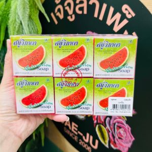 Vipada watermelon soap วิภาดา สบู่เปือยแตงโม