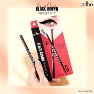 odbo Black-Brown duo gel liner โอดีบีโอ แบล็ค-บราวน์ ดูโอ้ เจล ไลเนอร์