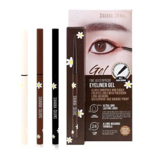 SIVANNA COLORS FINE WATERPROOF EYELINER GEL ซีเวนน่า คัลเลอร์ ไฟน์ วอเตอร์พรูฟ อายไลเนอร์ เจล