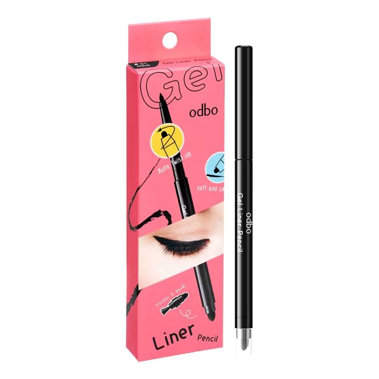 odbo Gel liner pencil โอดีบีโอ เจล ไลเนอร์ เพ็นชิล - NO.1Black