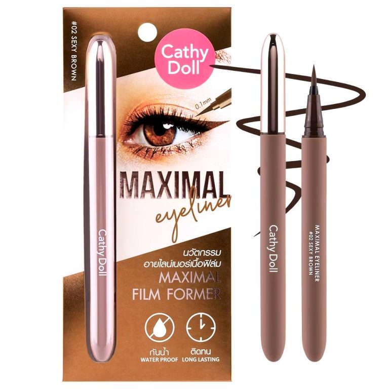 Cathy Doll Maximal eyeliner - NO.2Sexy Brown