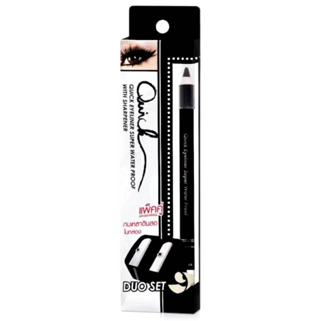 Meilinda Quick Eyeliner Duo Set - NO.1Black
