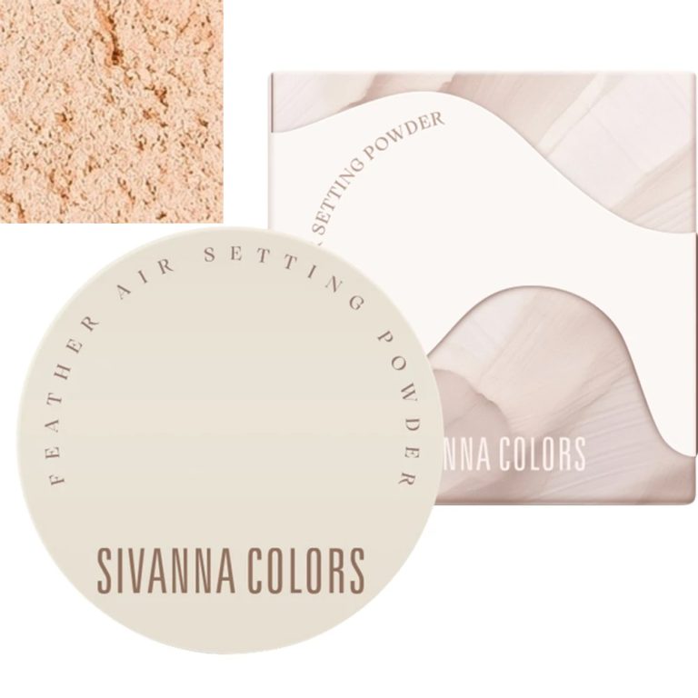 HF826 Sivanna colors feather air setting powder ซีเวนน่า คัลเลอร์ แป้งฝุ่น 9g. - 02.NATURAL BEIGE