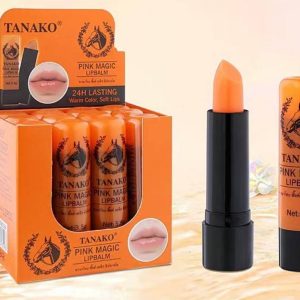 Tanako pink magic lipbalm ทานาโกะ พิ้งค์ เมจิก ลิปบาล์มม้ากล่องส้ม