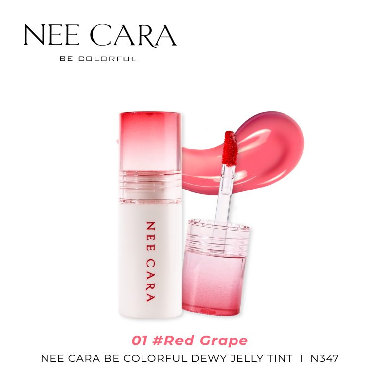 Nee cara dewy jejjy tint นีคาร่า บีคัลเลอร์ฟูล ดิวอี้ เจลลี่ ทิ้นท์ - NO.1Red Grape