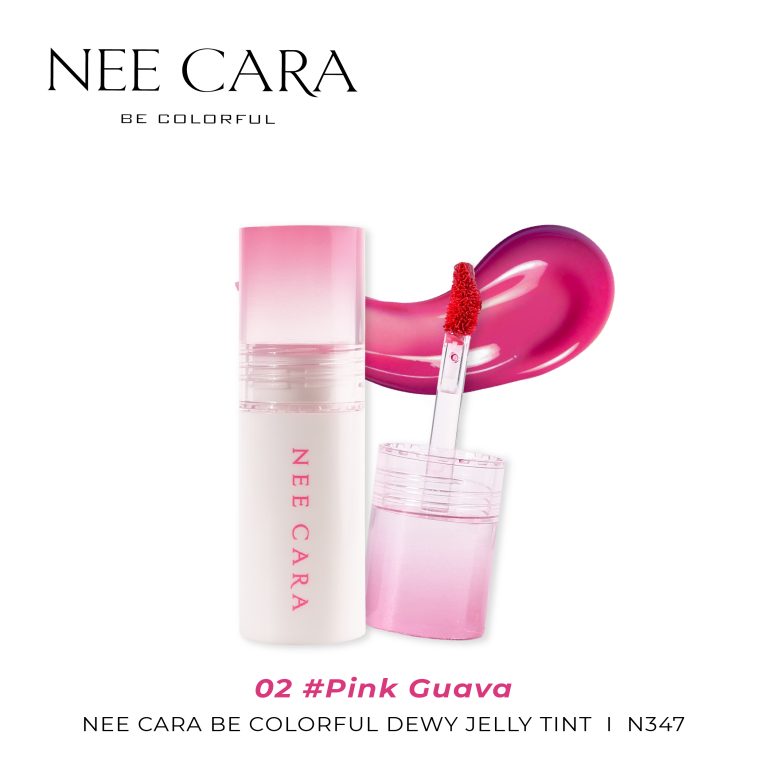 Nee cara dewy jejjy tint นีคาร่า บีคัลเลอร์ฟูล ดิวอี้ เจลลี่ ทิ้นท์ - NO.2Pink Guava