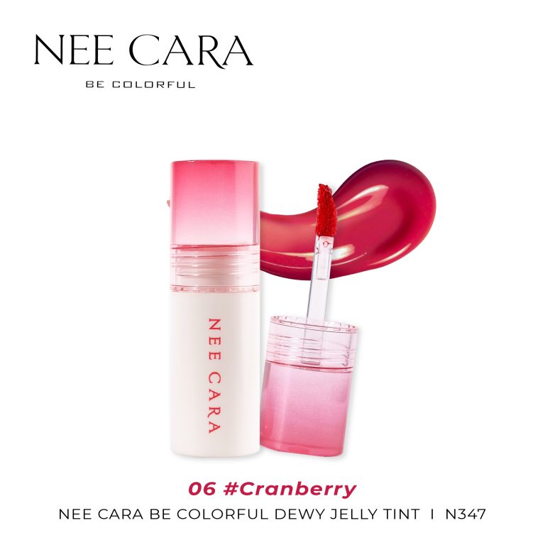 Nee cara dewy jejjy tint นีคาร่า บีคัลเลอร์ฟูล ดิวอี้ เจลลี่ ทิ้นท์ - NO.6Cranberry