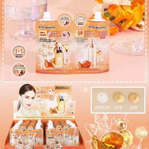 Kiss beauty snail&collagen bb cream sfp50 pa+++ คิสบิวตี้ บีบี ครีม แสนลแอนด์คอลลาเจน เอสพีเอฟ 50พีเอ+++
