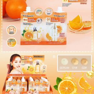 Kiss beauty vit c bb cream spf 50pa+++ คิสบิวตี้ บีบี ครีม วิตซีส้ม เอสพีเอฟ50 พีเอ+++