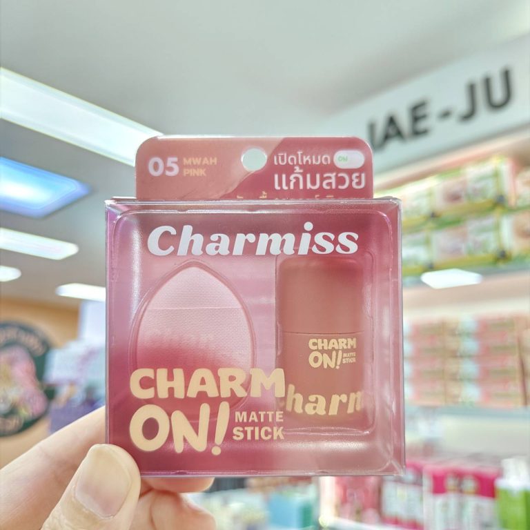 Charmiss charm on glassy stick ชาร์มิส ชาร์ม ออน 3g. - 05.Mwah pink