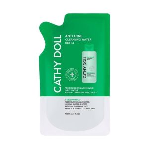 Cathy doll anti acne cleansing refill เคที่ดอลล์ แอนตี้ แอคเน่ คลีนซิ่ง วอเตอร์