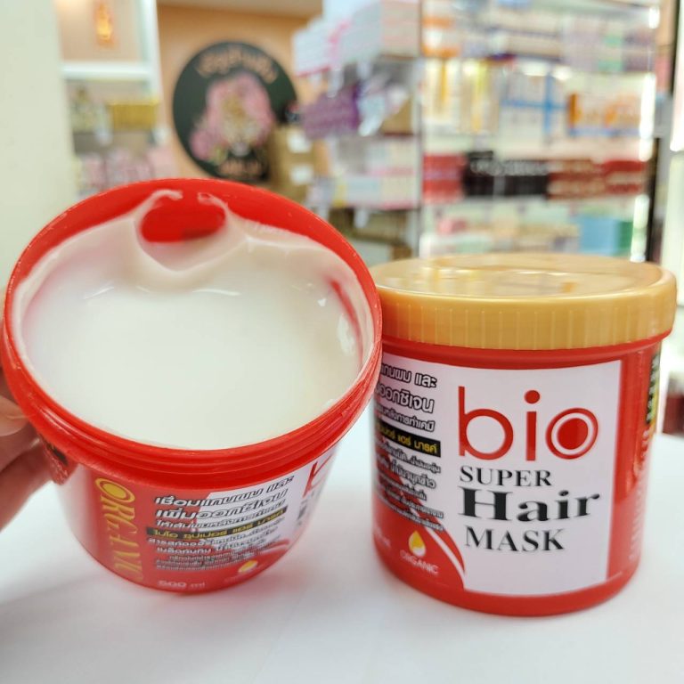 Bio treatment cream ไบโอ ทรีทเม้นท์ ครีม 500ml. - Bio super hair mask organic