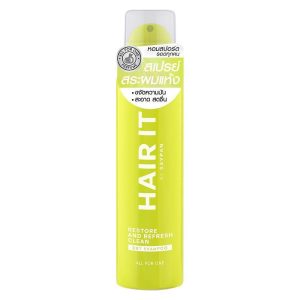 Hair it restore and refresh clean dry shampoo#All for one แฮร์ อิท รีสทอร์แอนด์ดรีเฟรชคลีนครายแชมพู#ออลฟอร์วัน สเปร์ยสระผมแห้ง