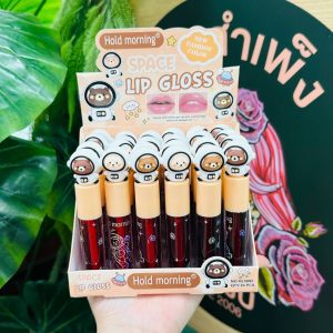 Hold morning lip gloss ลิปกลอสกล่องครีม