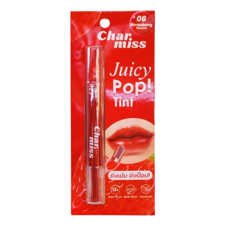 Charmiss charmiss juicy pop tint 1.6g. - 06.Strawberry