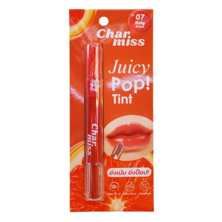 Charmiss charmiss juicy pop tint 1.6g. - 07.Ruby punch