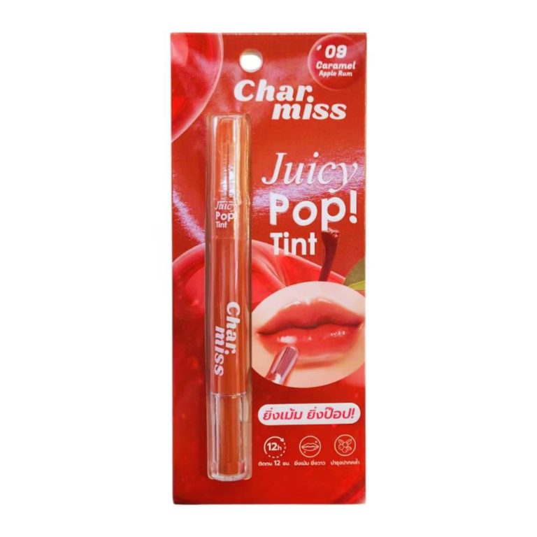 Charmiss charmiss juicy pop tint 1.6g. - 09.Caramel apple rum