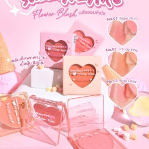 Sivanna colors sweetheart flower blush ซีเวนน่า คัลเลอร์ส สวีทฮาร์ท เฟลาเวอร์ บลัช