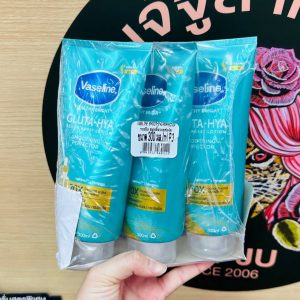 Vaseline healthy bright gluta-hya serum burst lotion smoothing perfector วาสลีน เฮลธี้ ไบร์ท กลูต้า-ไฮยา เซรั่ม เบิสท์ โลชั่น สมูทติ้ง เพอร์เฟคเตอร์