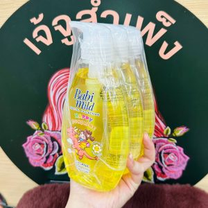 Babi mild special collection organic head&body baby bath เบบี้มายด์ แฮปปี้ ซันชายน์ ออร์แกนิก เฮด & บอดี้ เบบี้ บาธ