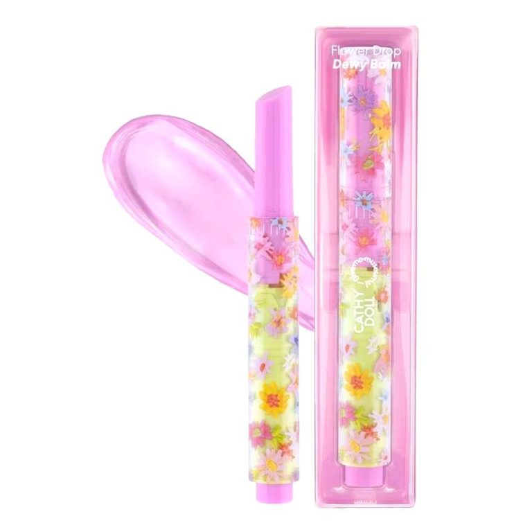 Cathy doll give me museums flower drop dewy balm เคที่ดอลล์ กิฟมีมิวเชียม ฟลาวเวอร์ดรอปดิวอี้บาล์ม - NO.1Lilac