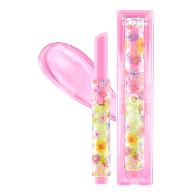 Cathy doll give me museums flower drop dewy balm เคที่ดอลล์ กิฟมีมิวเชียม ฟลาวเวอร์ดรอปดิวอี้บาล์ม - NO.2Sakura