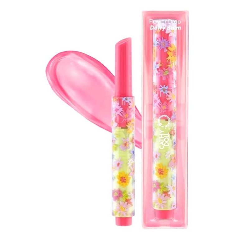 Cathy doll give me museums flower drop dewy balm เคที่ดอลล์ กิฟมีมิวเชียม ฟลาวเวอร์ดรอปดิวอี้บาล์ม - NO.3Rose