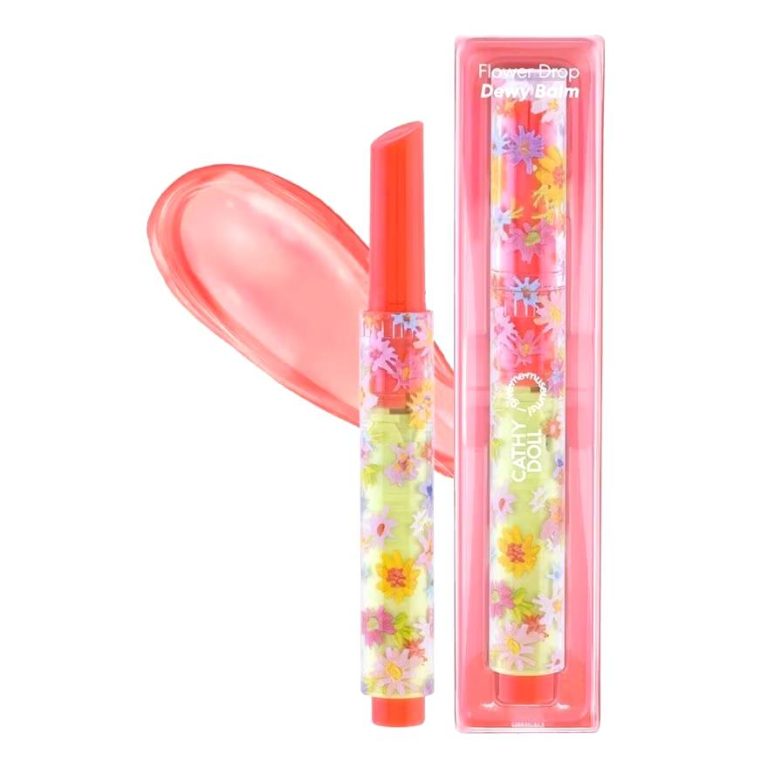 Cathy doll give me museums flower drop dewy balm เคที่ดอลล์ กิฟมีมิวเชียม ฟลาวเวอร์ดรอปดิวอี้บาล์ม - NO.4Cosmos