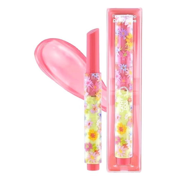 Cathy doll give me museums flower drop dewy balm เคที่ดอลล์ กิฟมีมิวเชียม ฟลาวเวอร์ดรอปดิวอี้บาล์ม - NO.5Tulip