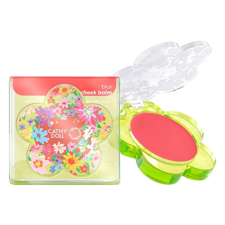 Cathy doll give me museums blur cheek balm เคที่ดอลล์ กิฟมีมิวเชียม เบลอชีลบาล์ม - NO.6Ladybug