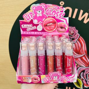 Romantic rain gloss ลิปกลอสกล่องชมพู