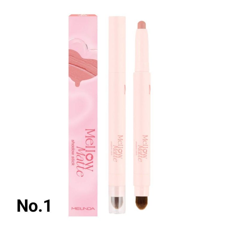 Meilinda mellow matte shadow stick เมลินดา เบลโล่ แมทท์ ชาโดว์ สติ๊ก - NO.1Peach Jello
