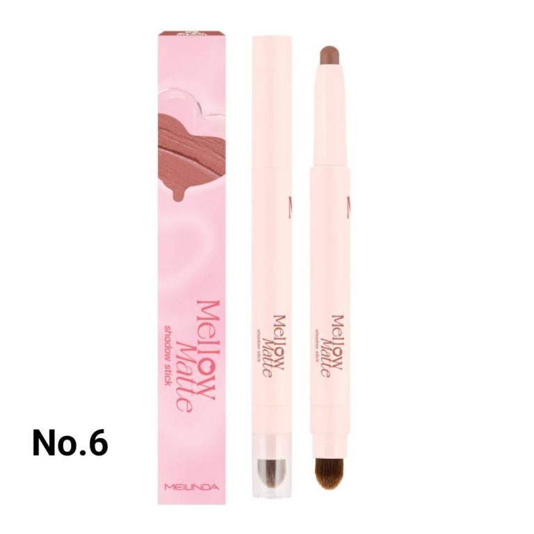 Meilinda mellow matte shadow stick เมลินดา เบลโล่ แมทท์ ชาโดว์ สติ๊ก - NO.6Ginger Biscuit