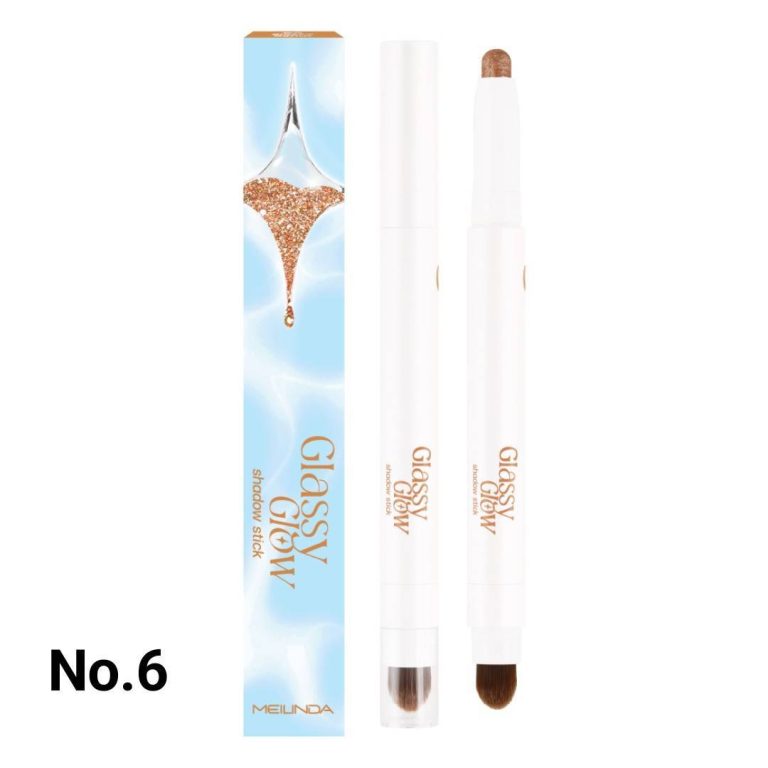 Meilinda glassy glow shadow stick เมลิดา กลาสซี่ โกลว์ ชาโดว์ สติ๊ก - NO.6Glazed Donut
