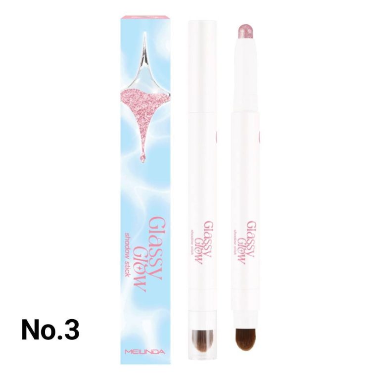 Meilinda glassy glow shadow stick เมลิดา กลาสซี่ โกลว์ ชาโดว์ สติ๊ก - NO.3Sparkling Champagne