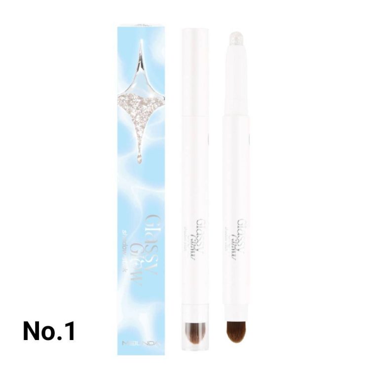 Meilinda glassy glow shadow stick เมลิดา กลาสซี่ โกลว์ ชาโดว์ สติ๊ก - NO.1Icing Powder