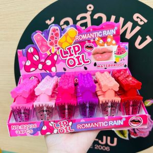 Romantic rain lip oil ลิปออยกล่องชมพู
