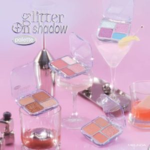 MC 3138 Meilinda glitter on shadow palette เม ลินดา กลิตเตอร์ ออน แชโดว์ พาเลทท์ 6.8g.