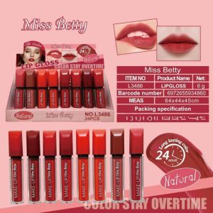 Miss betty lipgloss มิสบิวตี้ลิปกลอส