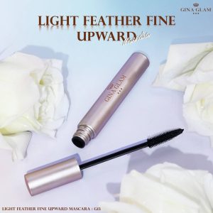 Gina Glam light feather fine upward mascara จีน่า เกลม ไลท์ เฟธเธอะ ไฟน์ อัพเวิร์ค มาสคาร่า