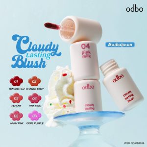 odbo cloudy lasting blush โอดีบีโอ คลาวดี้ ลาสติ้ง บลัช